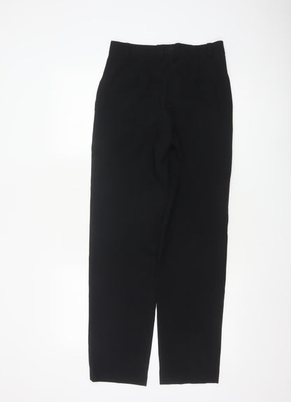 Marks and Spencer Women's Black Regular Slim Trousers Size 6