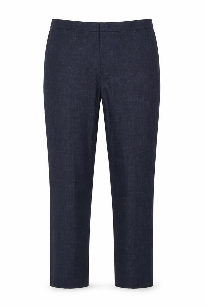 Marks and Spencer Autograph Men's Blue Slim Fit 36L Trousers