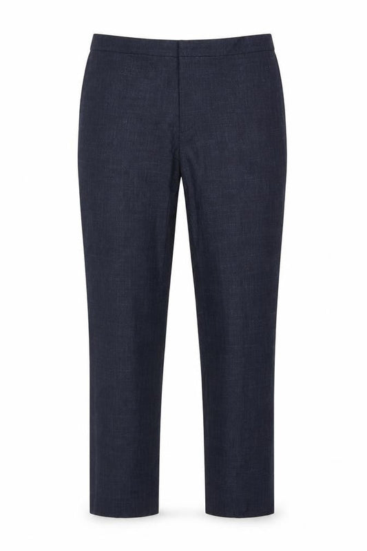 Marks and Spencer Autograph Men's Blue Slim Fit 36L Trousers