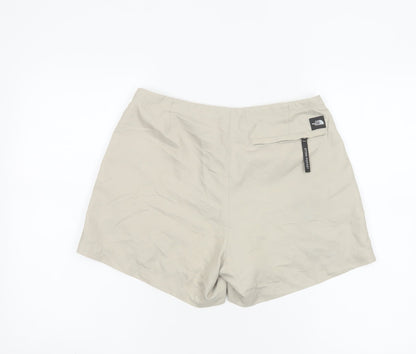 The North Face Womens Beige Chino Shorts Size S Quick Dry Outdoor