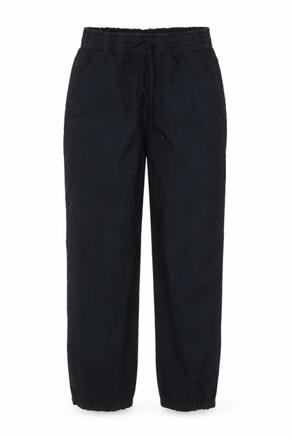 Marks & Spencer Women’s Black Viscose Jogger Trousers Size 8
