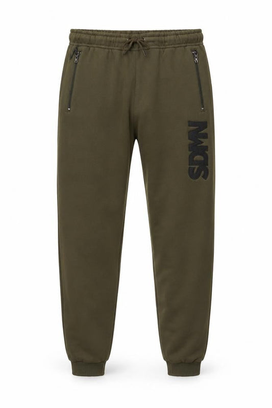 Sidemen Official Men’s Green Jogger Trousers Size L Cotton Fleece