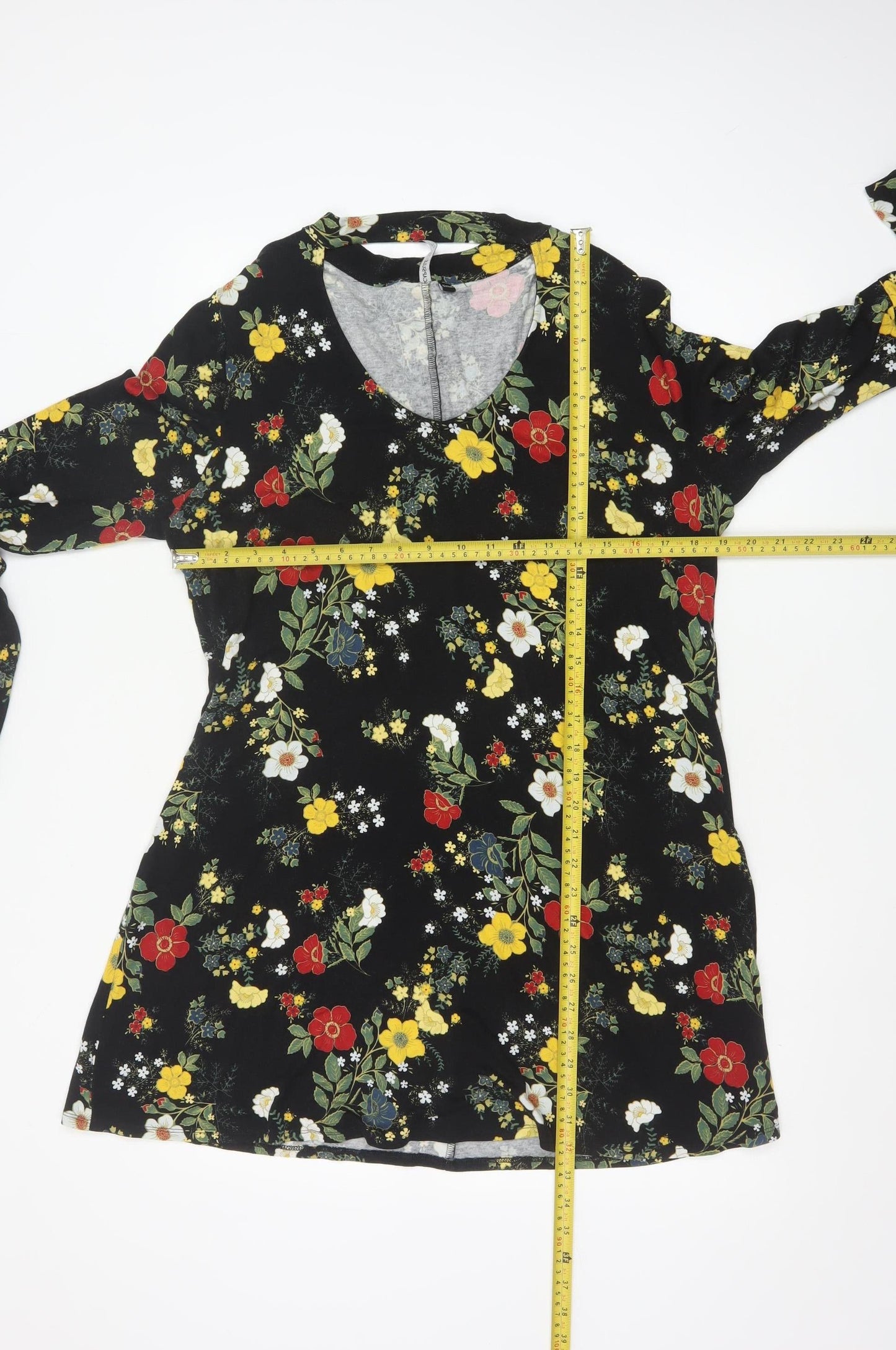 Capsule Women’s Multicoloured Floral Tunic Blouse Size 16