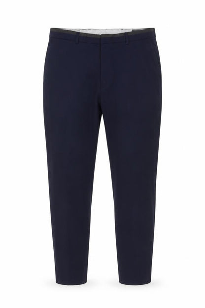 Peter Werth Men's Blue Slim Fit Dress Trousers Size 36L Formal