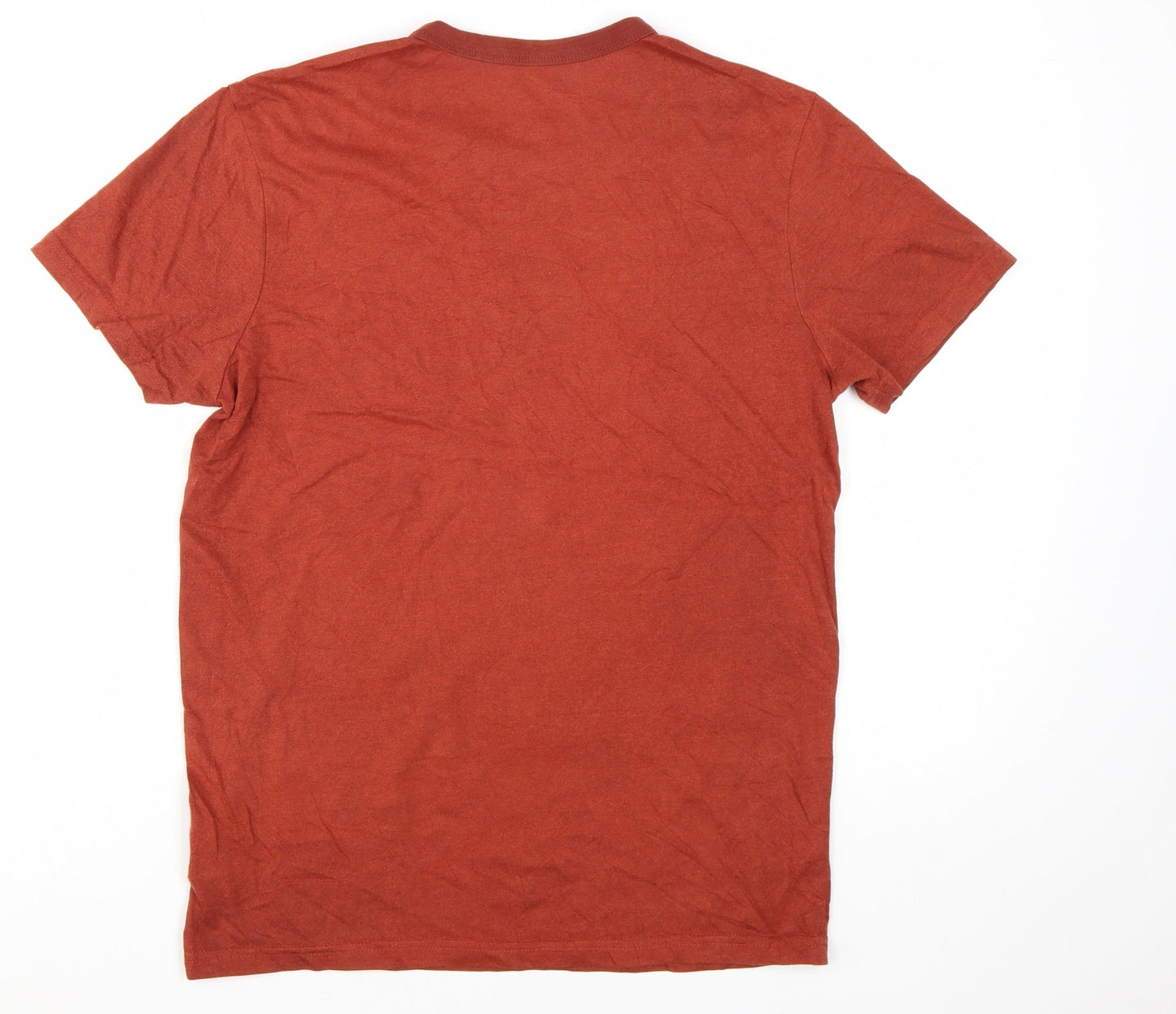 Element Men's Red Graphic Print Crew Neck Cotton Blend T-Shirt Size S