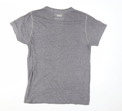 SoulCal & Co Men's Grey Athletic Graphic Short Sleeve T-Shirt XL