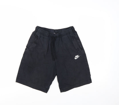 Nike Men's Black Athletic Shorts Size S Elastic Waist Sportswear