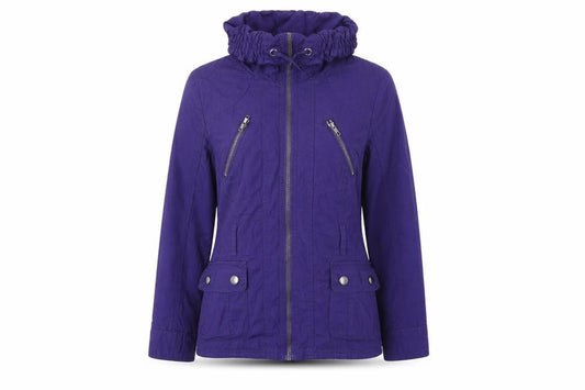 Marks and Spencer Women’s Purple Cotton Petite Jacket Size 8