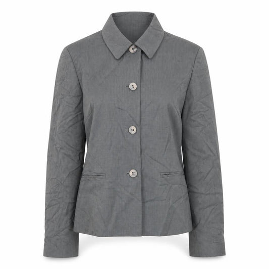 Next Women Grey Size 12 Single-Breasted Suit Jacket