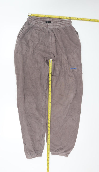 Iets Frans Women’s Grey Jogger Sweatpants Size S Elastic Waist Comfy Fit