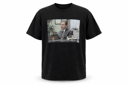 The Office Men's Black XL Graphic T-Shirt Cotton Short Sleeve