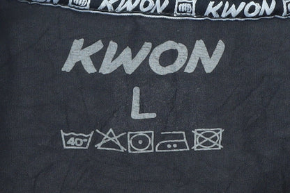 KWON Men’s Black Taekwondo Spirit Graphic T-Shirt Size L