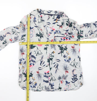 Joules Women’s Multicoloured Floral Cotton Button-Up Shirt S