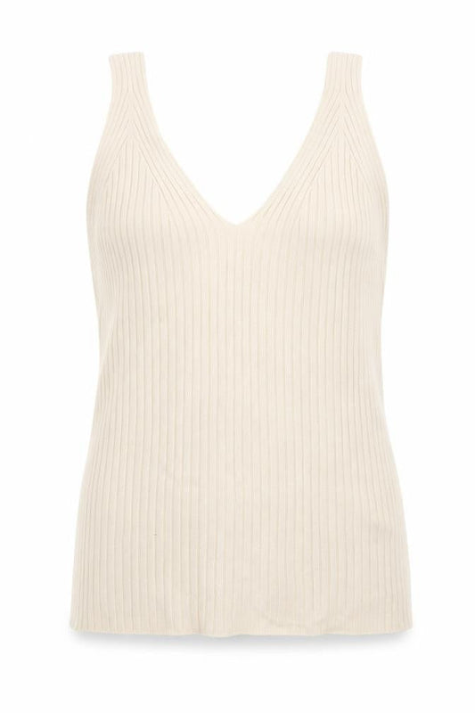 ASOS DESIGN Women’s Beige Knit Ribbed Maternity Tank Top Size 14