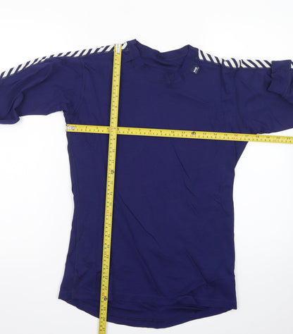 Helly Hansen Women's Navy Long Sleeve Top Polypropylene Size L
