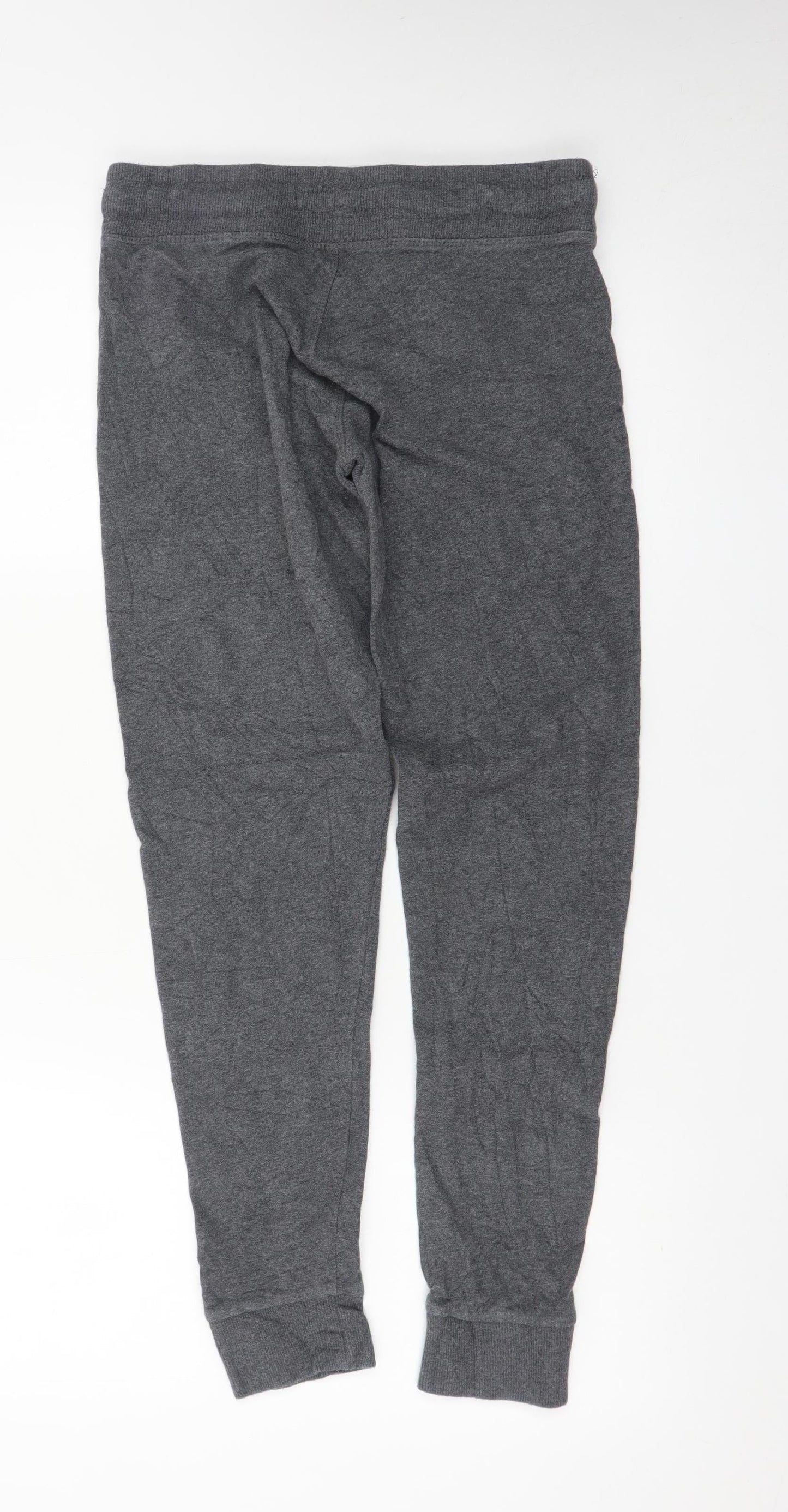 Jack Wills Women's Grey Jogger Trousers Size 10 Cotton Blend