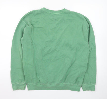 Urban Outfitters Women Green Colorado Springs Pullover Sweatshirt S