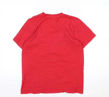 Umbro Men's Red England 2010 Graphic T-Shirt Size S