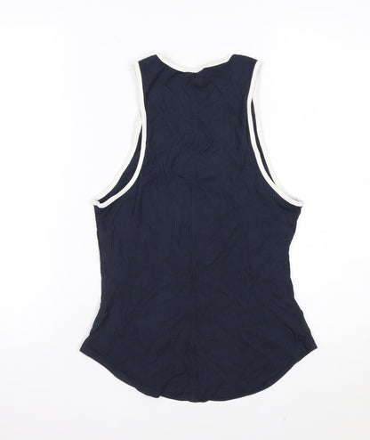 Sweaty Betty Women’s Blue Modal Elastane Sleeveless Tank Top M