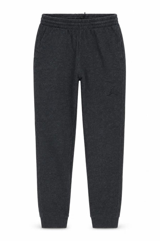 Front view of Jordan boys’ grey 12-13 years jogger sweatpants activewear trousers