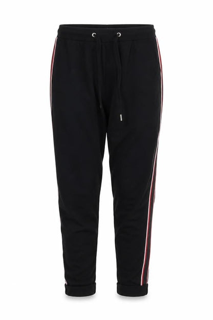 Marks & Spencer Women's Black Jogger Trousers Size 8 Regular Polyester