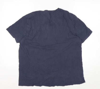 GAP DC Superman Navy Blue Men's Large Graphic Cotton T-Shirt