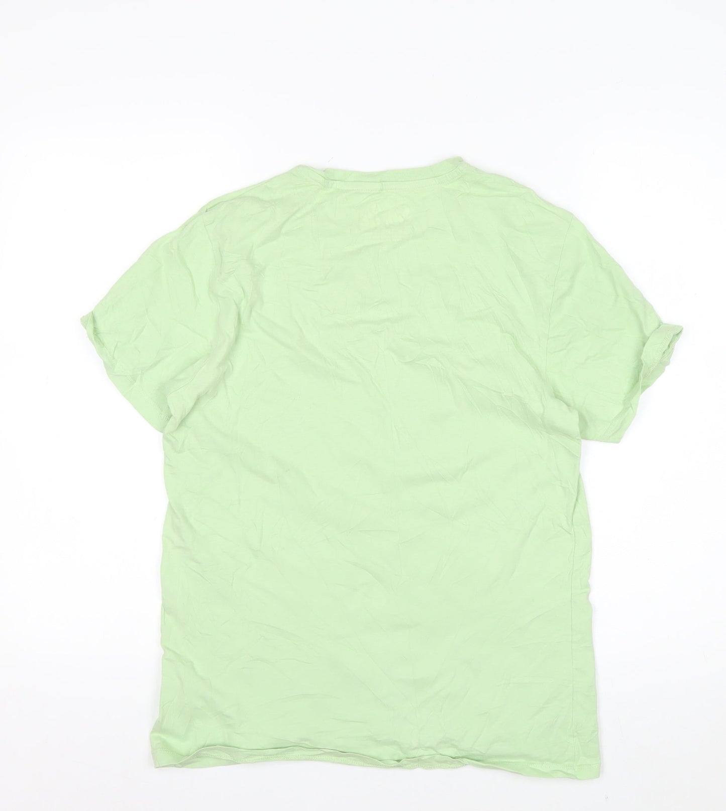 Sprite Green Graphic Print Men's Small Cotton T-Shirt
