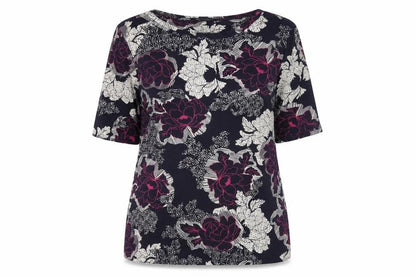 Marks & Spencer Women’s Multicoloured Floral Cotton Blouse Size 18
