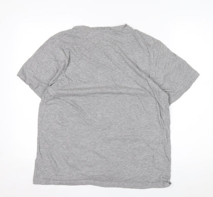 Difuzed Mens Grey Xbox Graphic T-Shirt XL Cotton Crew Neck Gamer Tee