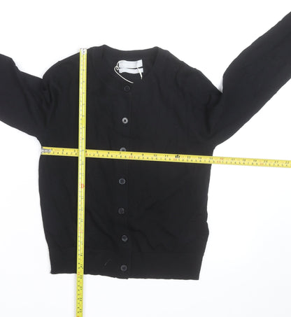Marks and Spencer Women’s Black Merino Wool Cardigan M