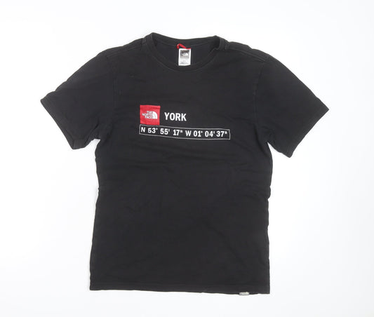 The North Face Men's Black York Graphic Cotton T-Shirt Size L