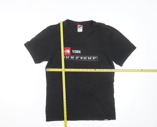 The North Face Men's Black York Graphic Cotton T-Shirt Size L
