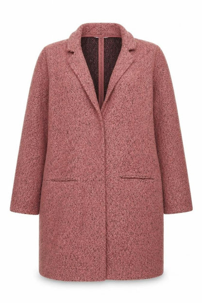 Next Women’s Pink Knit Coatigan Size 20 Regular Mid-Length