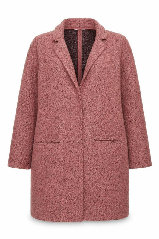 Next Women’s Pink Knit Coatigan Size 20 Regular Mid-Length
