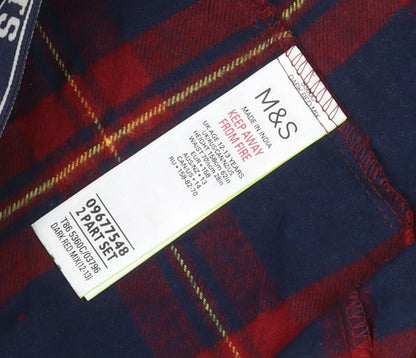 Marks and Spencer Boys Harry Potter Multicoloured Check Pyjama Pants 2-3 Years