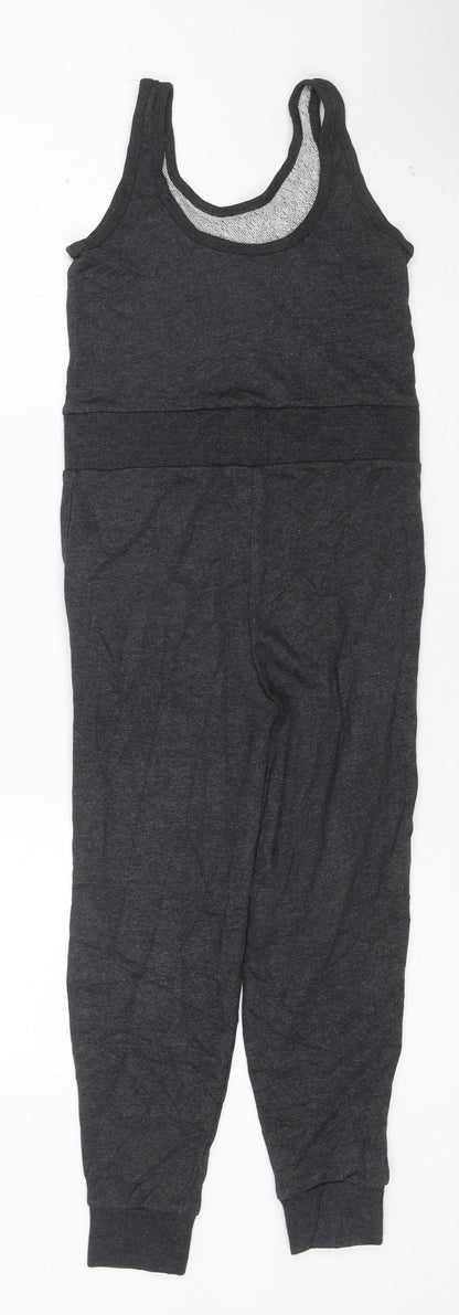 Nike Girls Black Air Sleeveless Jersey Jumpsuit 6-8 Years