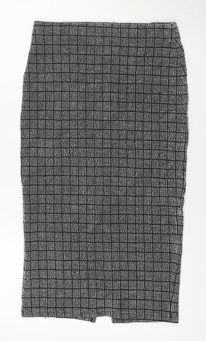 Cara & Co London Women's Black Check Sheath Dress Size 10