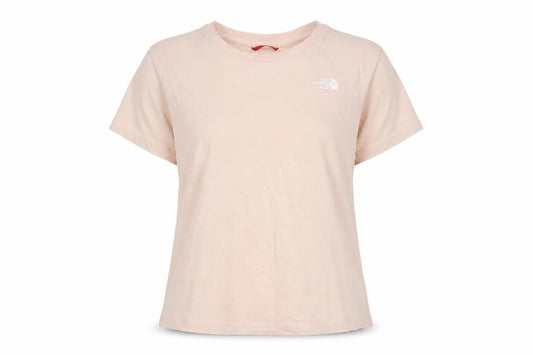 The North Face Womens Beige Cotton Short Sleeve T-Shirt M