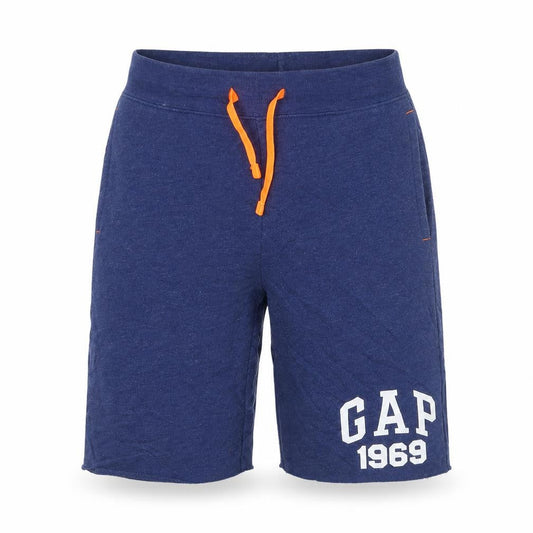Gap Kids Boys Blue Sweat Shorts 12 Years Regular Fit Cotton Blend