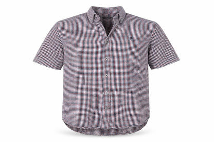French Connection Men’s Multicoloured Check Button-Up Cotton Shirt XL