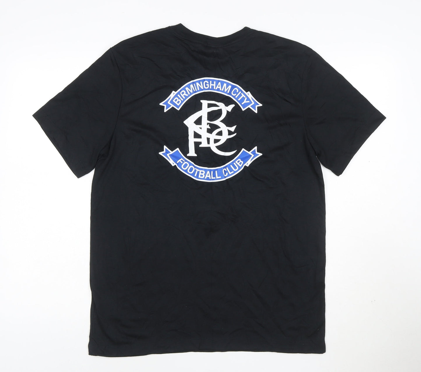 Nike Men's Black Dri-Fit Birmingham City FC Short Sleeve T-Shirt Size M