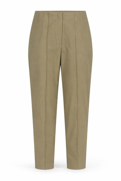 Massimo Dutti Women's Beige Chino Trousers Size 10 Regular Fit
