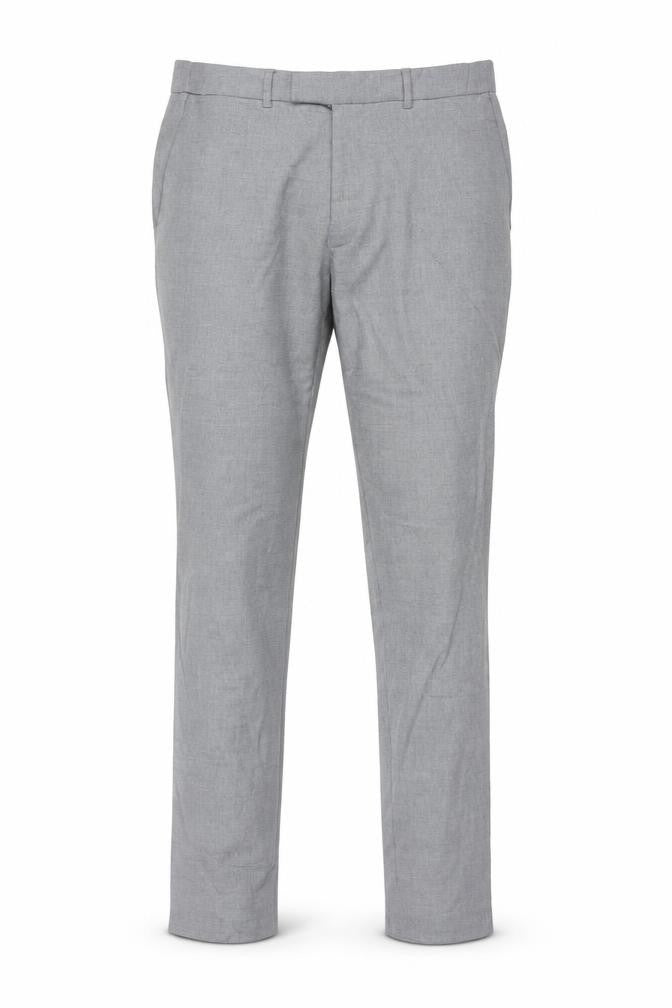 ASOS DESIGN Men's Grey Slim Fit Trousers Size L 34W 34L