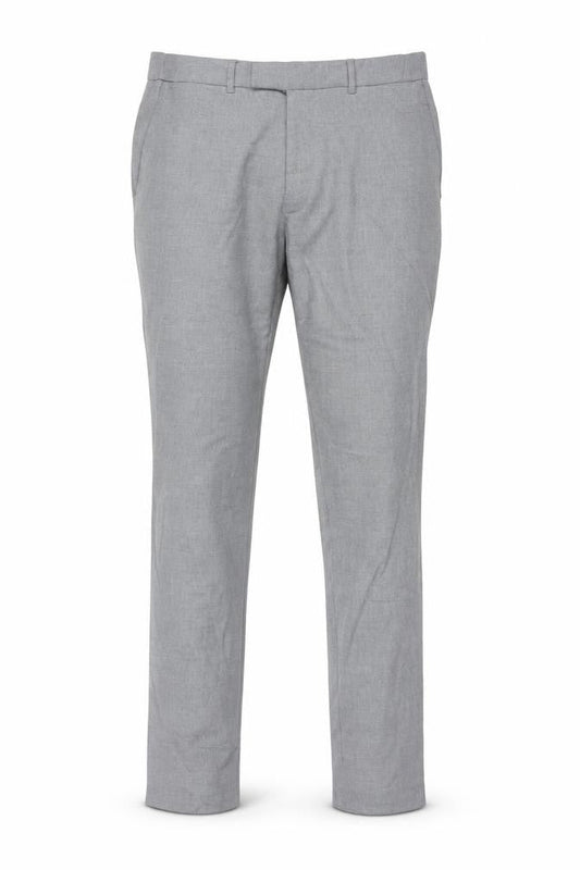 ASOS DESIGN Men's Grey Slim Fit Trousers Size L 34W 34L