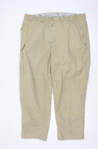 Craghoppers Men's Beige Cargo Trousers 38in S Polyester Cotton