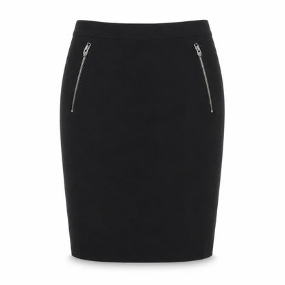 DKNY Womens Black Knee Length Pencil Skirt Size 6 Stretch