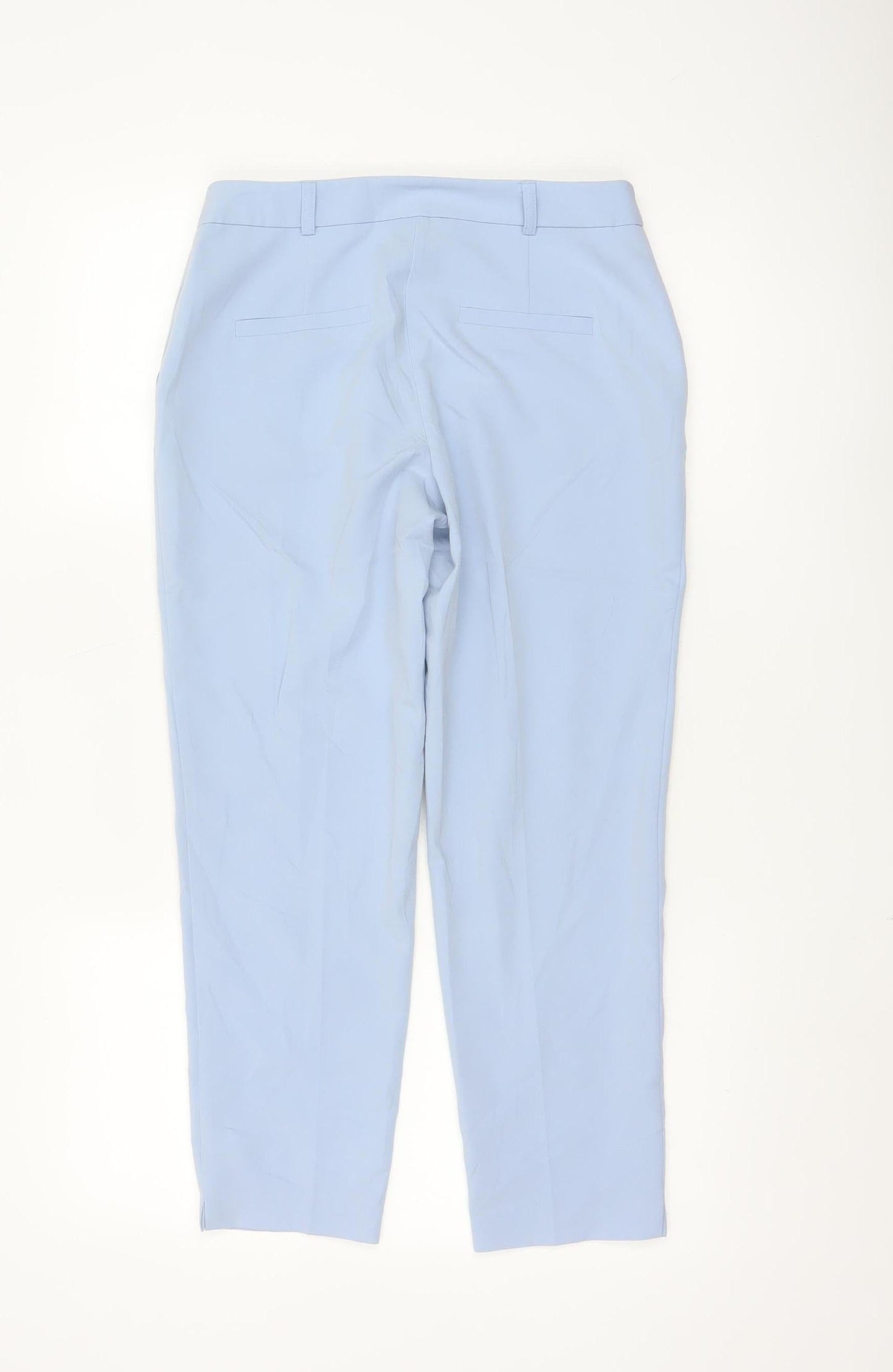 Dorothy Perkins Women’s Blue Petite Cropped Slim Trousers Size 6