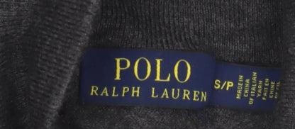 Polo Ralph Lauren Women’s Grey Merino Wool Henley Jumper Size S