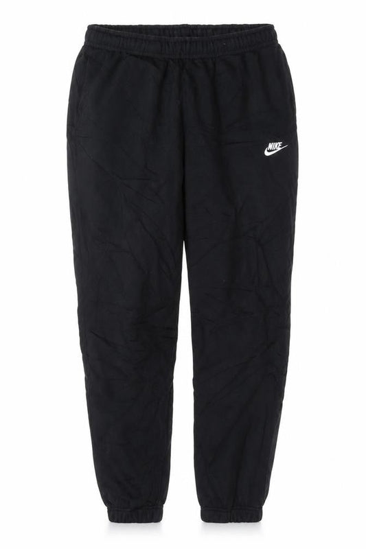 Nike Men's Black Jogger Trousers M Breathable Cotton Blend
