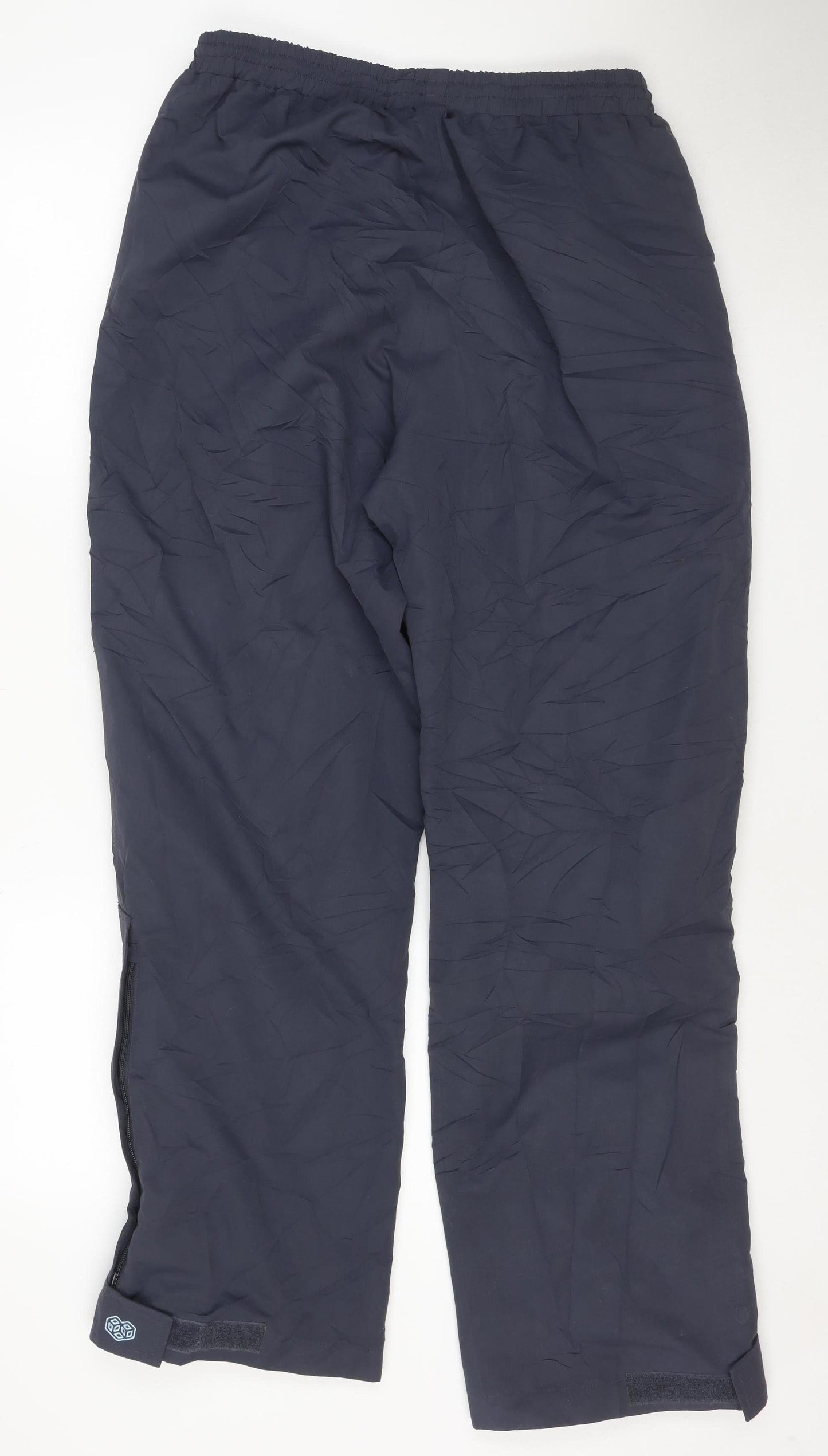 TOG24 Women's Blue Waterproof Breathable Rain Trousers Size 14/16